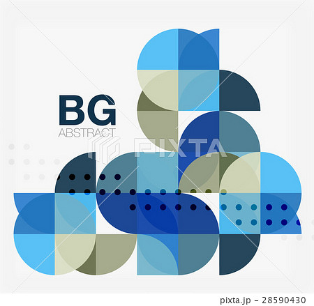 Modern geometric circle abstract background Modern geometric circle abstract background 28590430