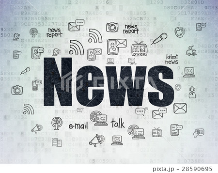 News concept: News on Digital Data Paper 28590695