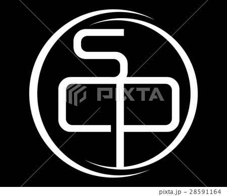 Elegant SCP Logo Design, Stock vector