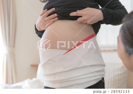 woman during pregnancy or shortly after childbirth 28592133