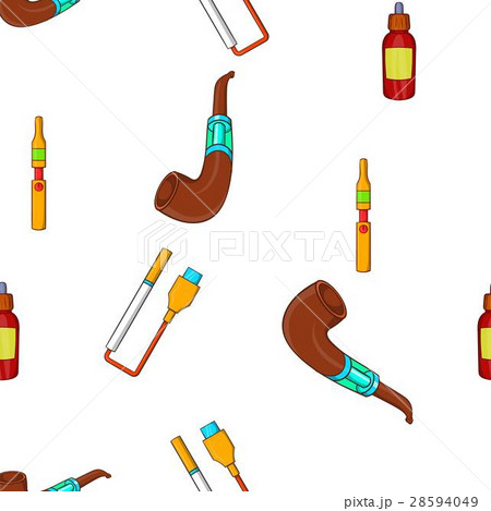 Cigarette pattern, cartoon style 28594049