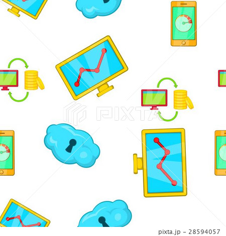 SEO promotion pattern, cartoon style 28594057