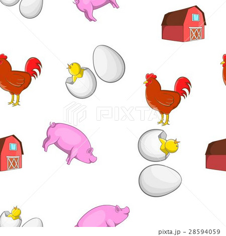 Estate pattern, cartoon style 28594059