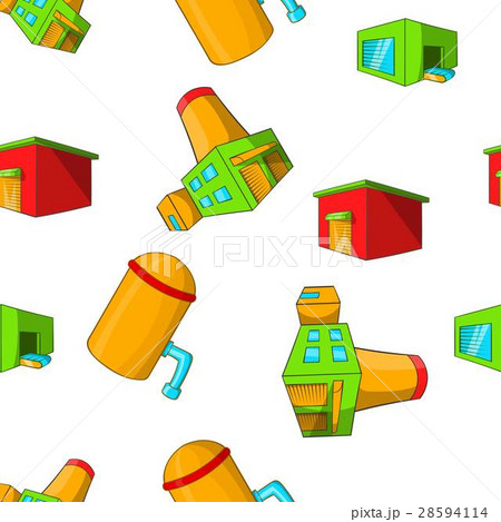 Factory pattern, cartoon style Factory pattern, cartoon style 28594114