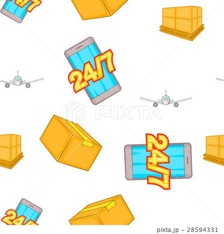 Transportation pattern, cartoon style 28594331