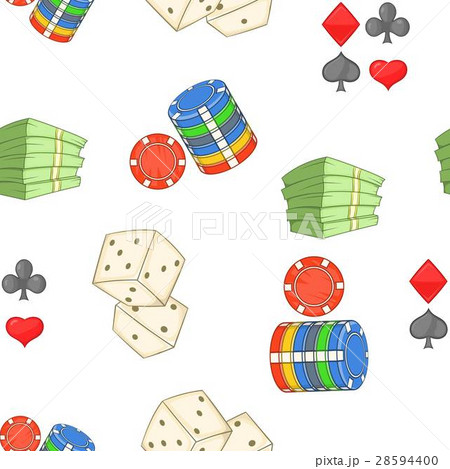 Casino pattern, cartoon style 28594400