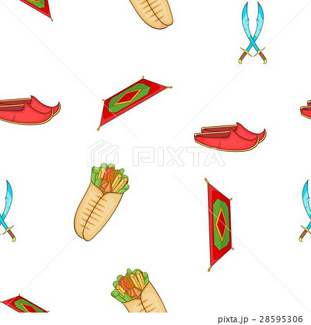 Turkey country pattern, cartoon style Turkey country pattern, cartoon style 28595306