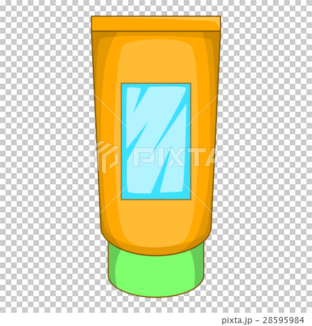 Cream tube icon, cartoon style Cream tube icon, cartoon style 28595984