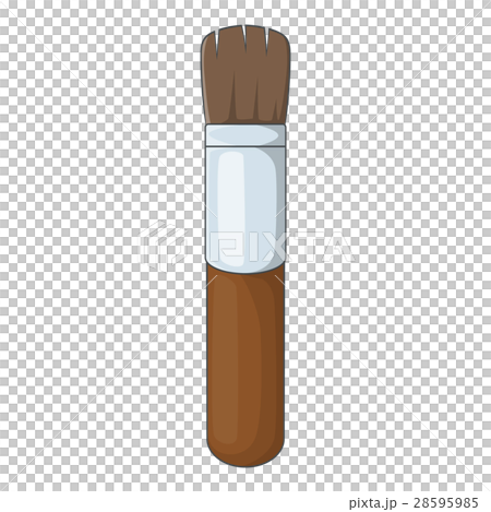 Cosmetic makeup brush icon, cartoon style Cosmetic makeup brush icon, cartoon style 28595985