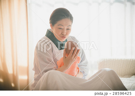 woman during pregnancy or shortly after childbirth 28596425
