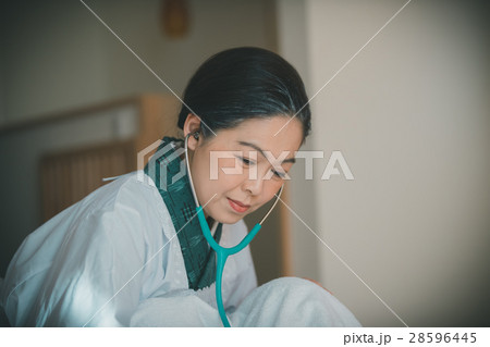 woman during pregnancy or shortly after childbirth 28596445