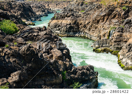 Li Phi Waterfall or Somphamit Waterfall 28601422