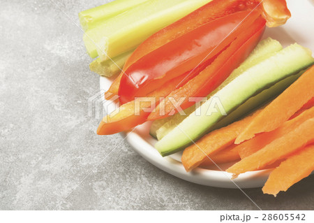 Snack to various vegetables sauce Snack to various vegetables sauce 28605542