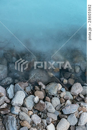 Ice on the river in the spring. Ice on the river in the spring. 28605992