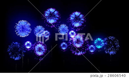 4K firework. Holidays fireworks. CG, 3d render 28606540