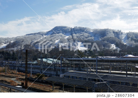 軽井沢駅と軽井沢プリンスホテルスキー場 28607304