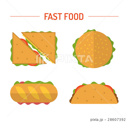 Set different snacks 28607392
