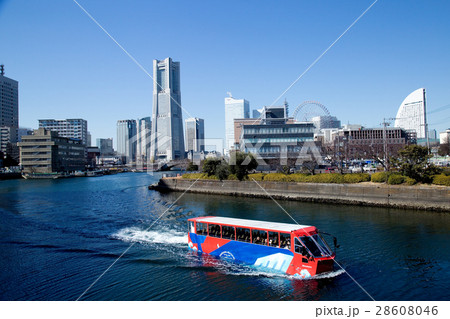 水陸両用バス　横浜 28608046