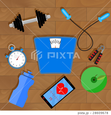 Fitness lifestyle vector Fitness lifestyle vector 28609678