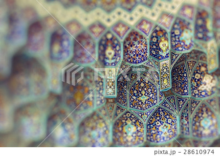 Details of Sheikh Lotfollah Mosque in Isfahan,Iran Details of Sheikh Lotfollah Mosque in Isfahan,Iran 28610974