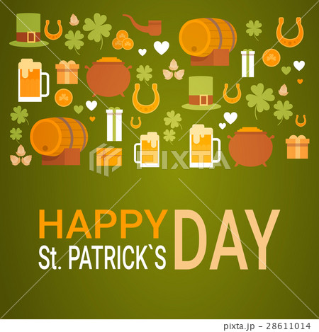 Saint Patrick Day Beer Festival Banner Greeting 28611014