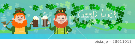 Saint Patrick Day Beer Festival Banner Greeting 28611015