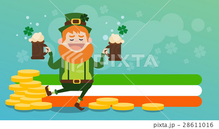 Saint Patrick Day Beer Festival Banner Greeting 28611016