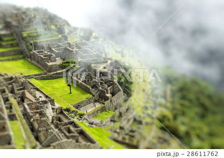 View of the ancient Inca City of Machu Picchu. View of the ancient Inca City of Machu Picchu. 28611762