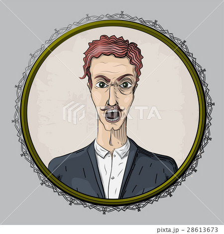 Men male people face portrait Vector retro vintage Men male people face portrait Vector retro vintage 28613673