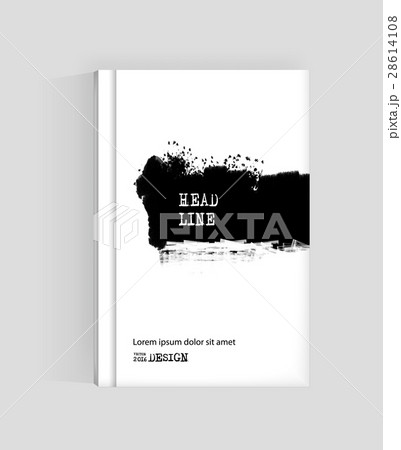 Black abstract design. 28614108