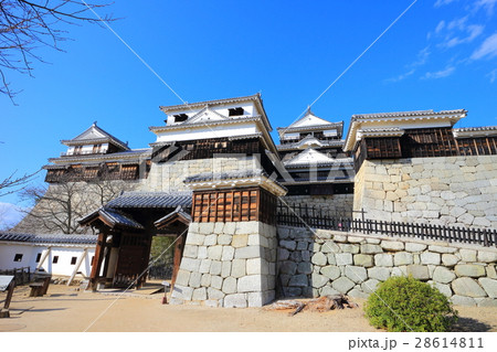 本丸から見た松山城 本丸から見た松山城 28614811