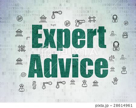 Law concept: Expert Advice on Digital Data Paper 28614961