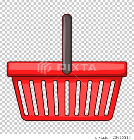 Shopping basket icon, cartoon style Shopping basket icon, cartoon style 28615513