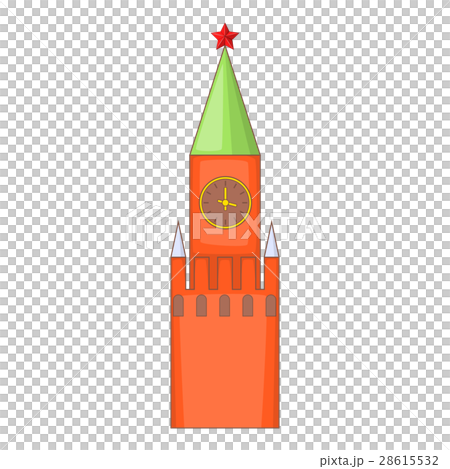 Kremlin icon, cartoon style Kremlin icon, cartoon style 28615532