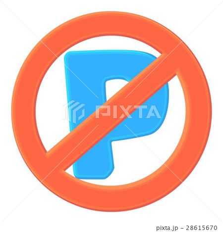 No parking icon, cartoon style No parking icon, cartoon style 28615670