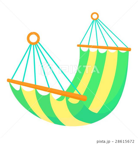 Hammock icon, cartoon style Hammock icon, cartoon style 28615672
