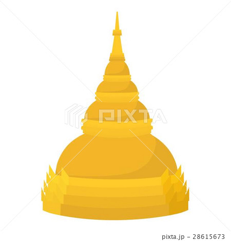 Dome icon, cartoon style 28615673