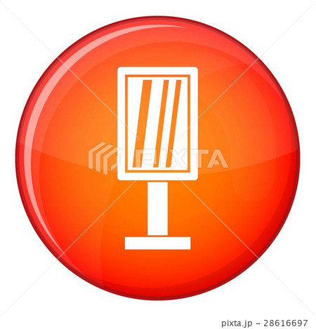 Advertising stand icon, flat style Advertising stand icon, flat style 28616697