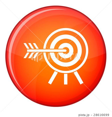 Darts icon, flat style Darts icon, flat style 28616699
