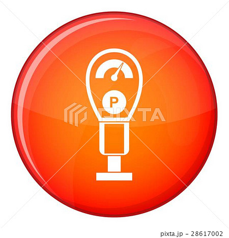 Parking meters icon, flat style 28617002