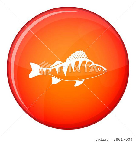 Fish icon, flat style 28617004