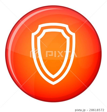 Army shield icon, flat style 28618572