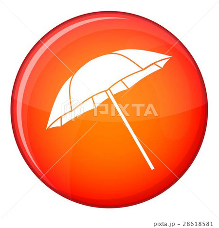 Umbrella icon, flat style 28618581