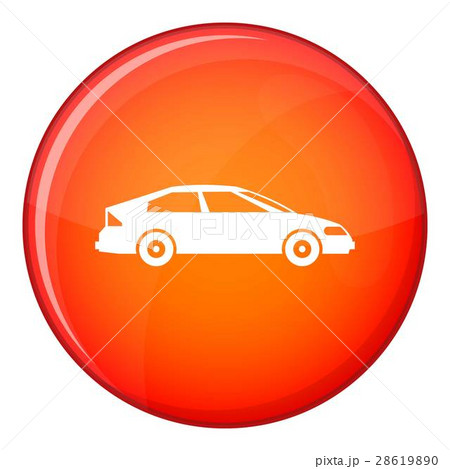 Car icon, flat style Car icon, flat style 28619890