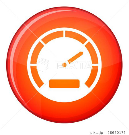 Speedometer icon, flat style Speedometer icon, flat style 28620175