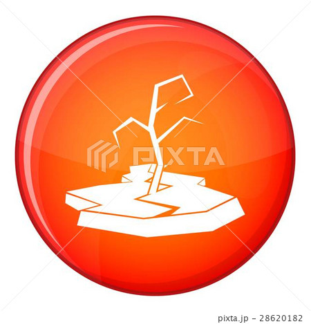 Drought icon, flat style Drought icon, flat style 28620182