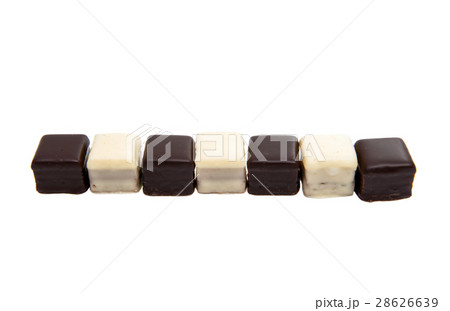 German gingerbread Cookies with chocolate glaze 28626639