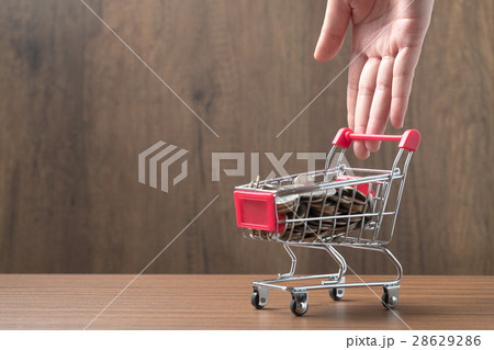 Saving and shopping concept. Saving and shopping concept. 28629286