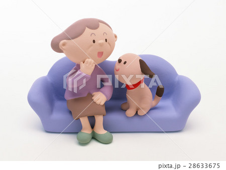 クラフト（おばあさんとペット） 28633675