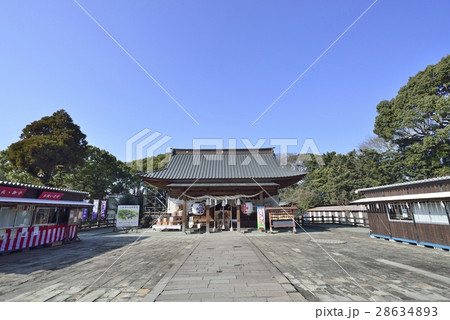柳川　風景　三柱神社 28634893